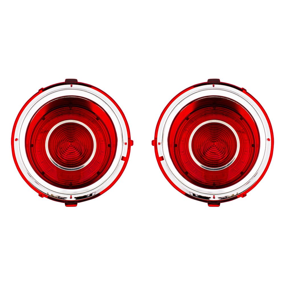 30 LED Tail Light Set For 1970-1973 Chevy Camaro (Pair) - View 2