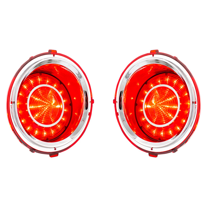 30 LED Tail Light Set For 1970-1973 Chevy Camaro (Pair) - View 3