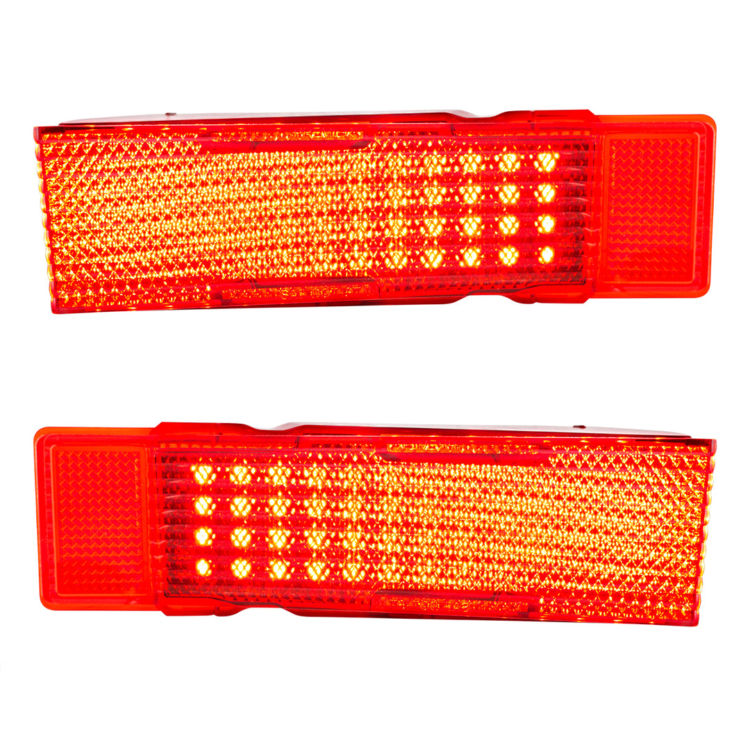 52 LED Tail Light Set For 1968 Chevy Chevelle (Pair) - View 1