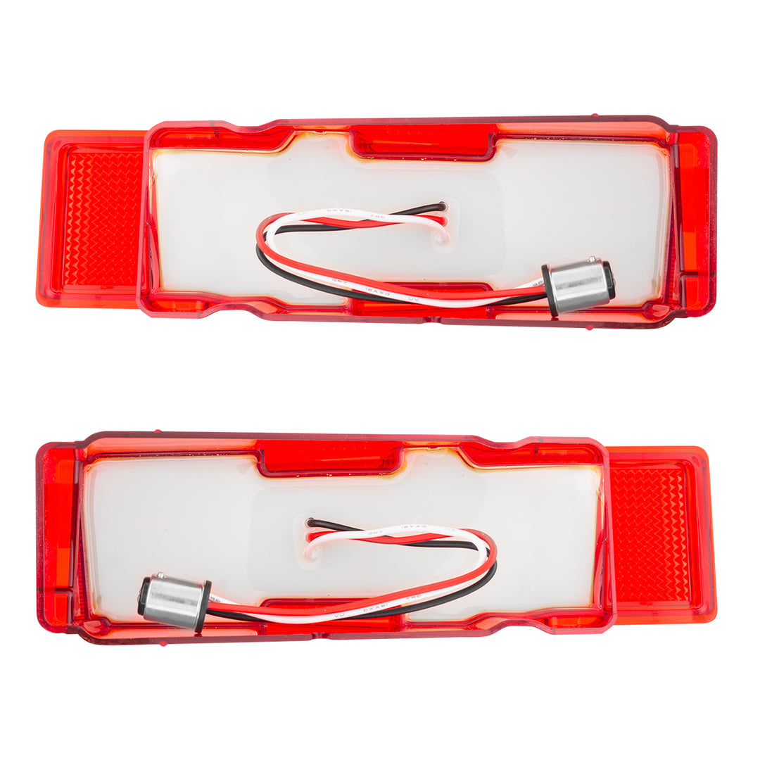 52 LED Tail Light Set For 1968 Chevy Chevelle (Pair) - View 6