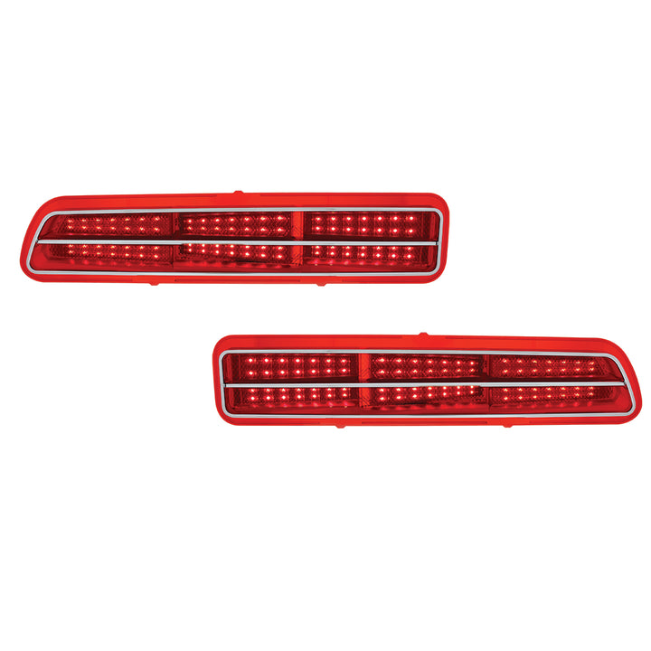 84 LED Sequential Tail Light Set For 1969 Chevrolet Camaro (Pair) - View 3