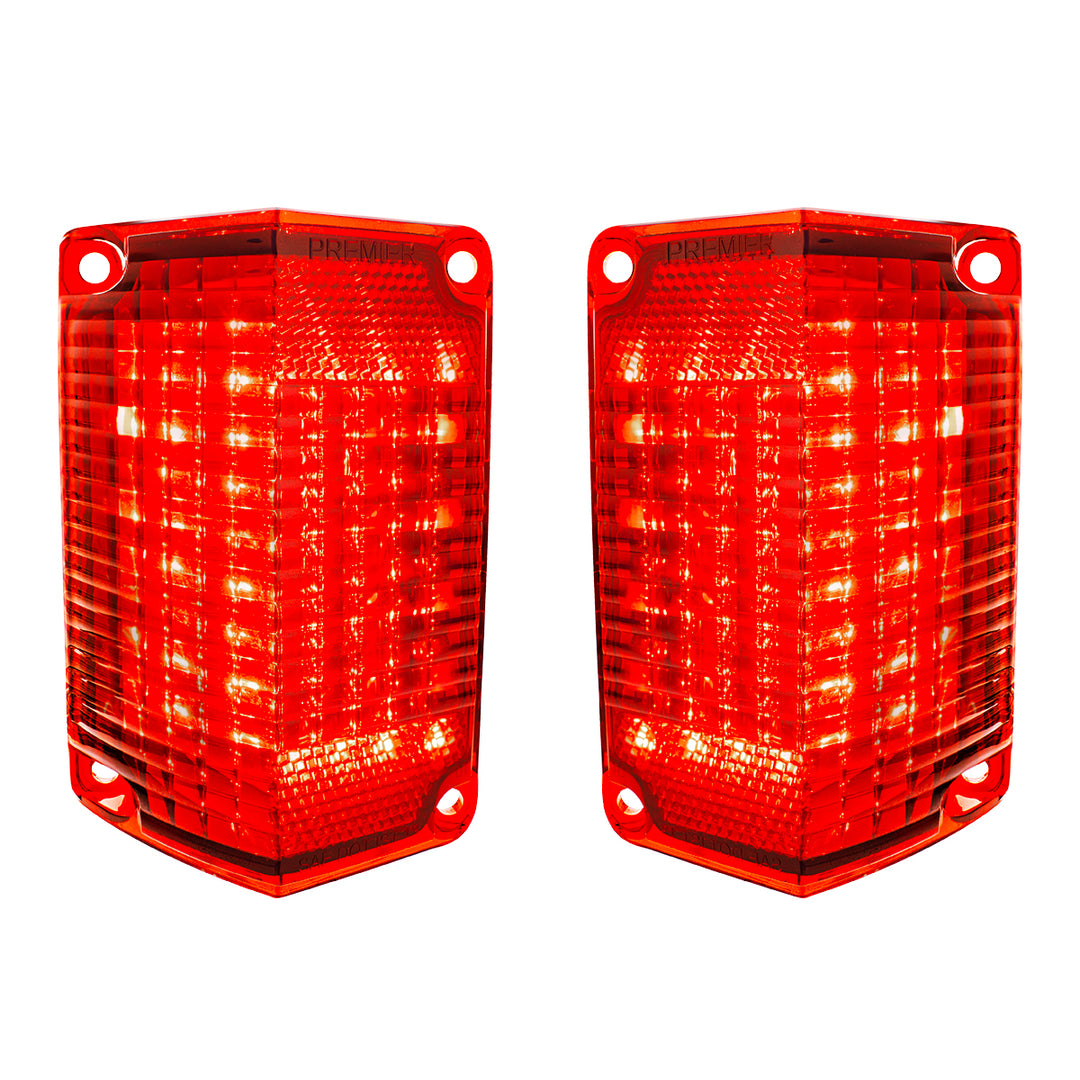 30 LED Tail Light Set For 1968-1969 Chevy El Camino/Station Wagon (Pair) - View 1