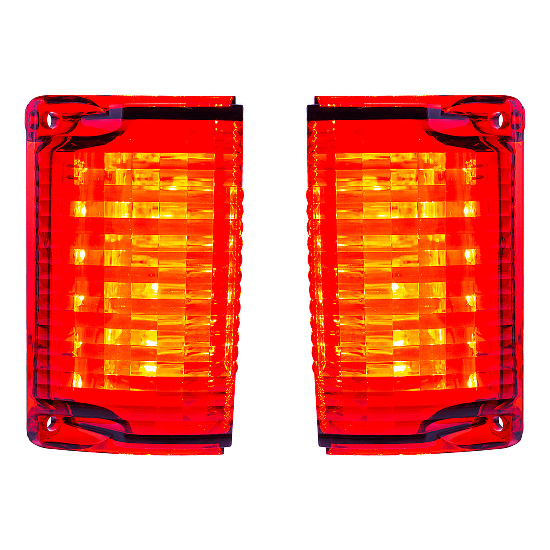 30 LED Tail Light Set For 1968-1969 Chevy El Camino/Station Wagon (Pair) - View 3