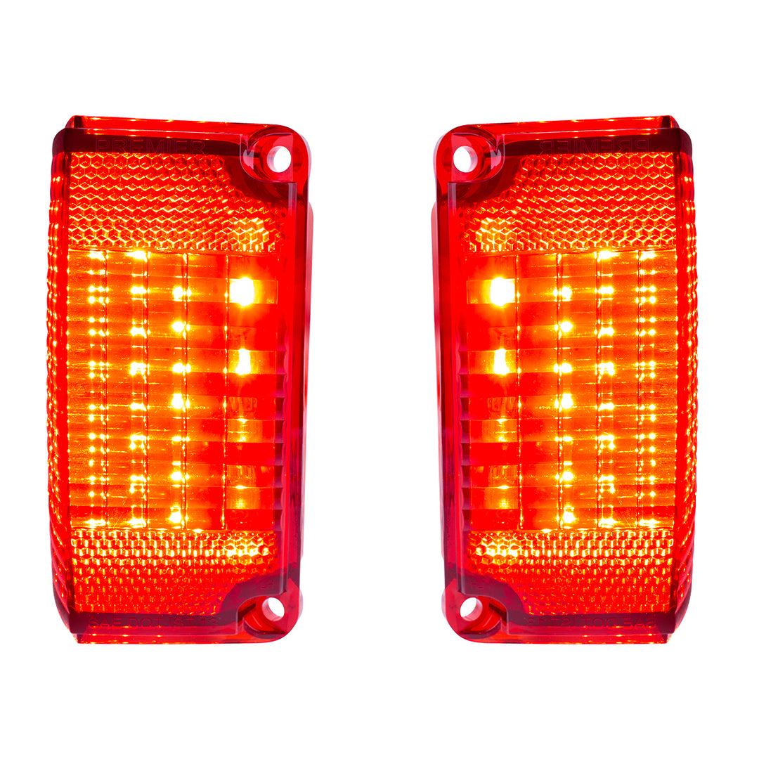 30 LED Tail Light Set For 1968-1969 Chevy El Camino/Station Wagon (Pair) - View 5