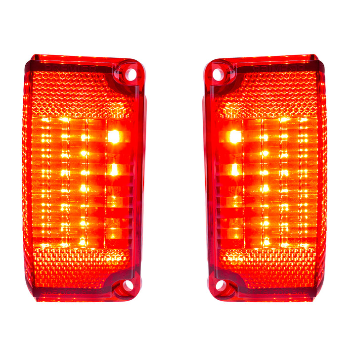 30 LED Tail Light Set For 1968-1969 Chevy El Camino/Station Wagon (Pair) - View 5