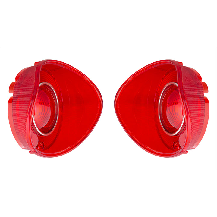 42 LED Tail Light Set With Stainless Steel Trim For 1972 Chevy Chevelle SS/Malibu (Pair) - View 4