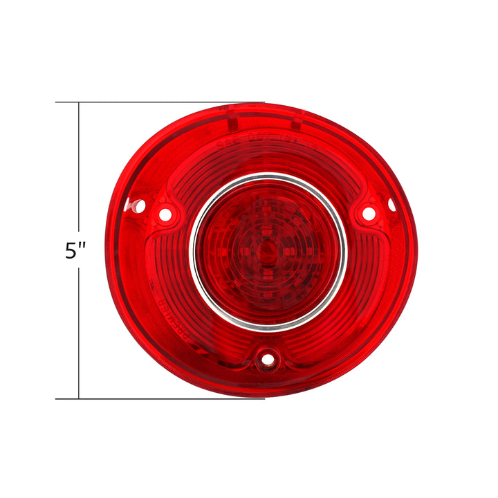 42 LED Tail Light Set With Stainless Steel Trim For 1972 Chevy Chevelle SS/Malibu (Pair) - View 7