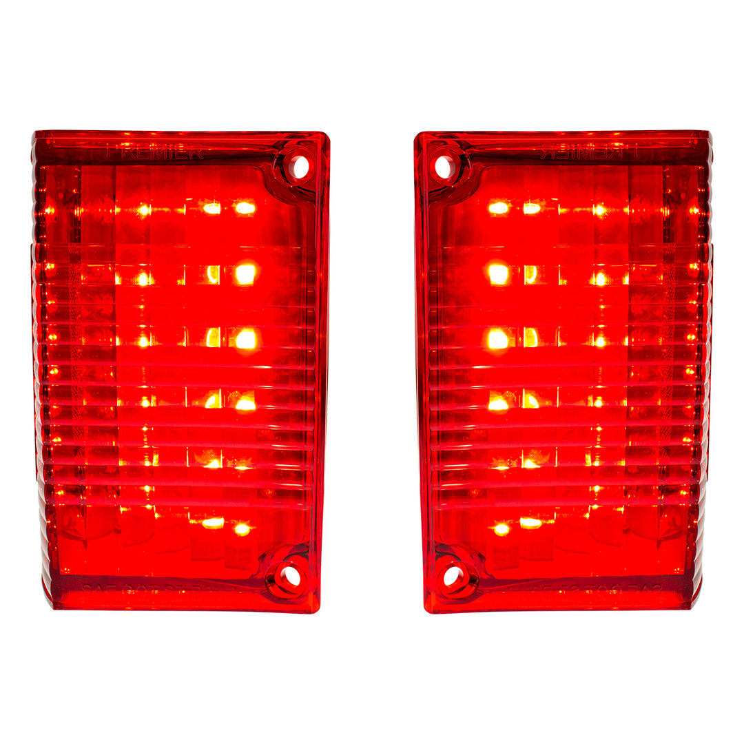36 LED Tail Light Set For 1970-1972 Chevy El Camino/Station Wagon (Pair) - View 5