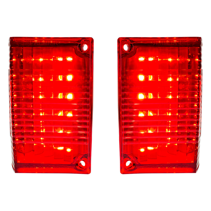 36 LED Tail Light Set For 1970-1972 Chevy El Camino/Station Wagon (Pair) - View 5