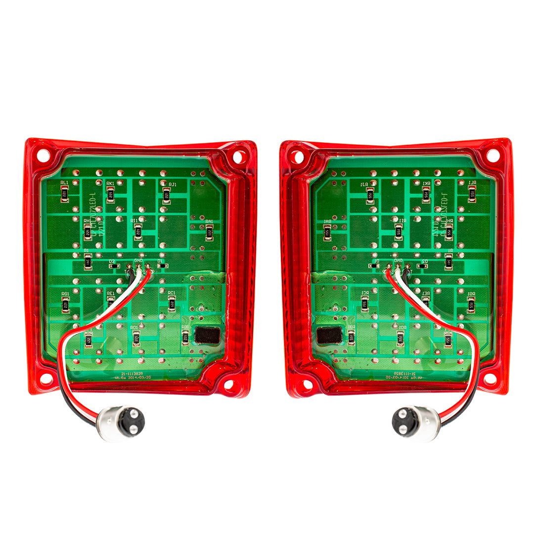 36 LED Tail Light Set For 1970-1972 Chevy El Camino/Station Wagon (Pair) - View 7