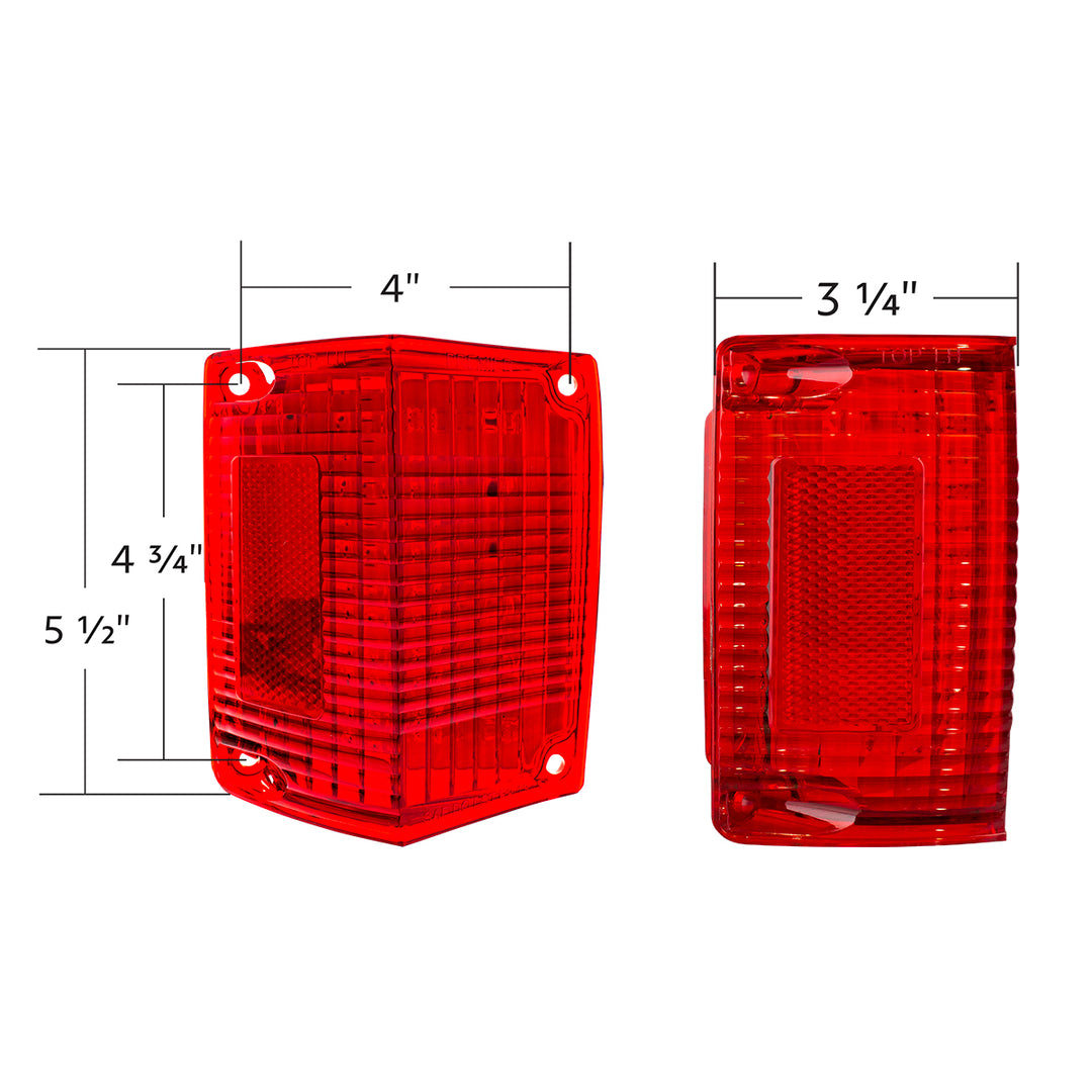 36 LED Tail Light Set For 1970-1972 Chevy El Camino/Station Wagon (Pair) - View 8