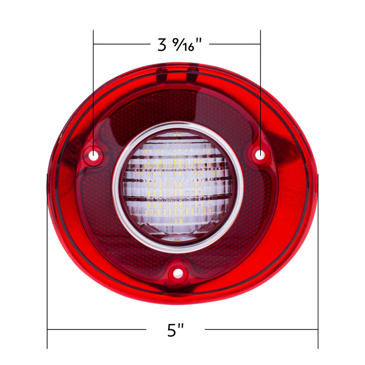 34 White LED Backup Light For 1972 Chevy Chevelle SS &amp; Malibu (Pair) - View 11