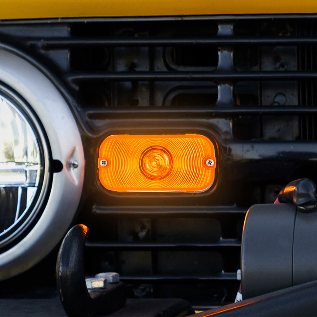 Parking Light For 1966-1968 Ford Bronco-Amber Lens - View 9
