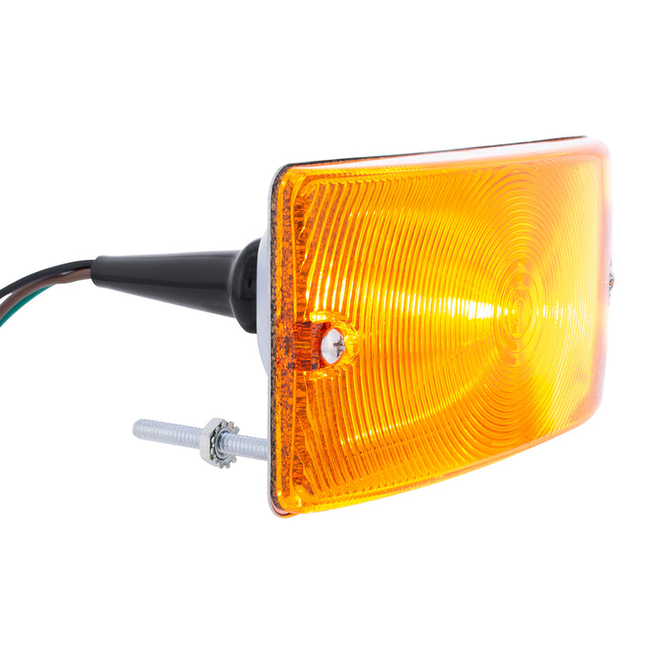 Parking Light For 1969-1977 Ford Bronco &amp; Truck (1959-64)-Amber Lens - View 3
