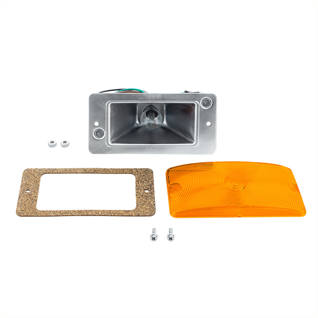 Parking Light For 1969-1977 Ford Bronco &amp; Truck (1959-64)-Amber Lens - View 9