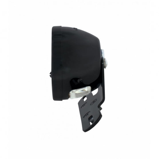 DUO Lamp Motorcycle Rear Fender Tail Light With Red Glass Lens - View 3