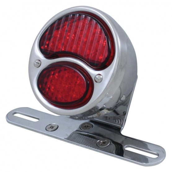 LED "1928 DUO Lamp" Tail Light With LED License Light For Motorcycle - View 1
