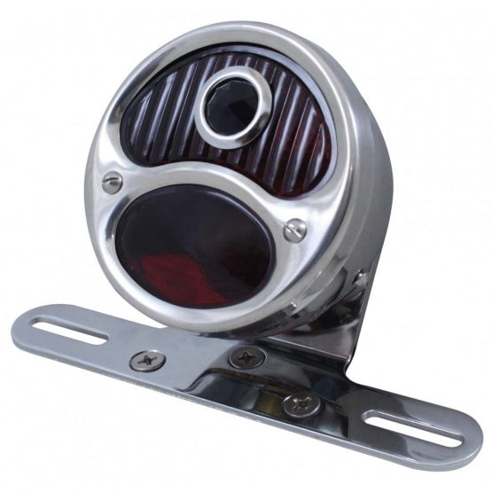 1928 "DUO Lamp" Tail Light For Motorcycle With Blue Dot - View 1