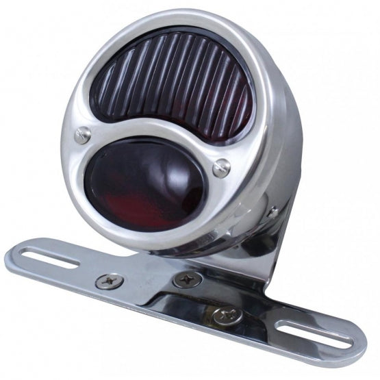 1928 "DUO Lamp" Tail Light With Chrome Mounting Bracket For Motorcycle - View 1