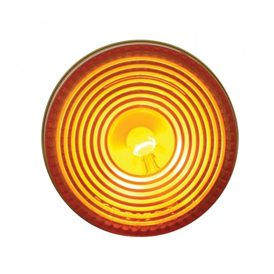 2" Round Light (Clearance/Marker) - Amber Lens - View 1