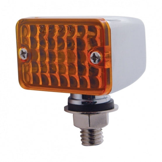 Small Rectangular Rod Light - Amber - View 1