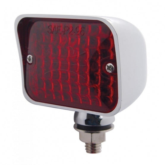 Large Rectangular Rod Light - Red - View 1