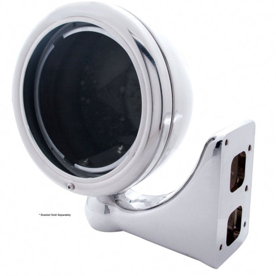 Stainless Steel "Classic" Headlight Housing - No Turn Signal - View 2