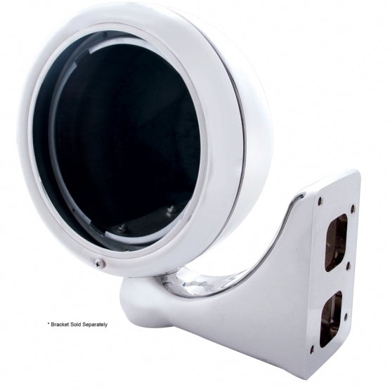 Chrome "CLASSIC" Headlight Housing - No Turn Signal - View 3