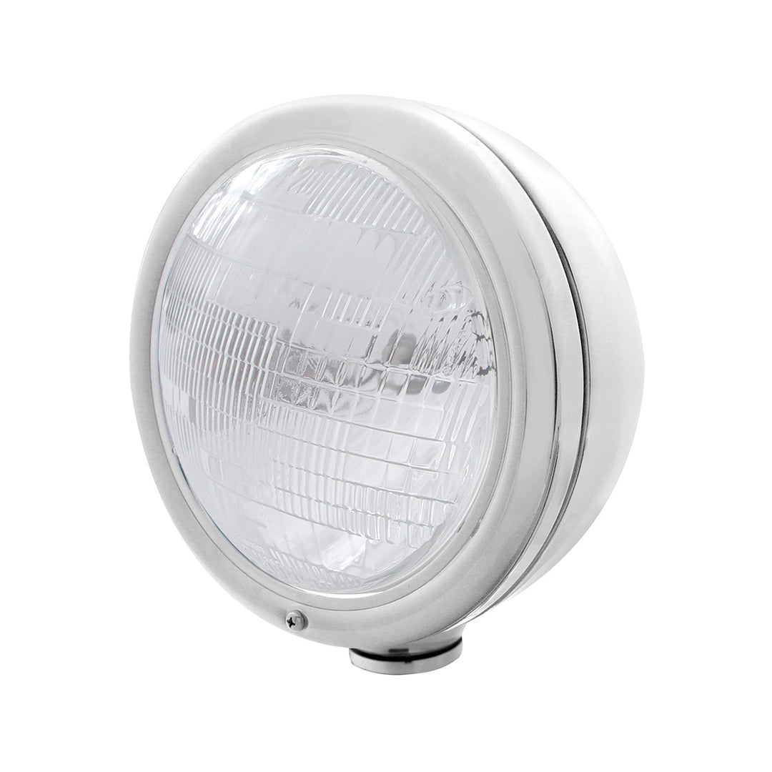 Chrome Classic Headlight 6014 Bulb - View 1