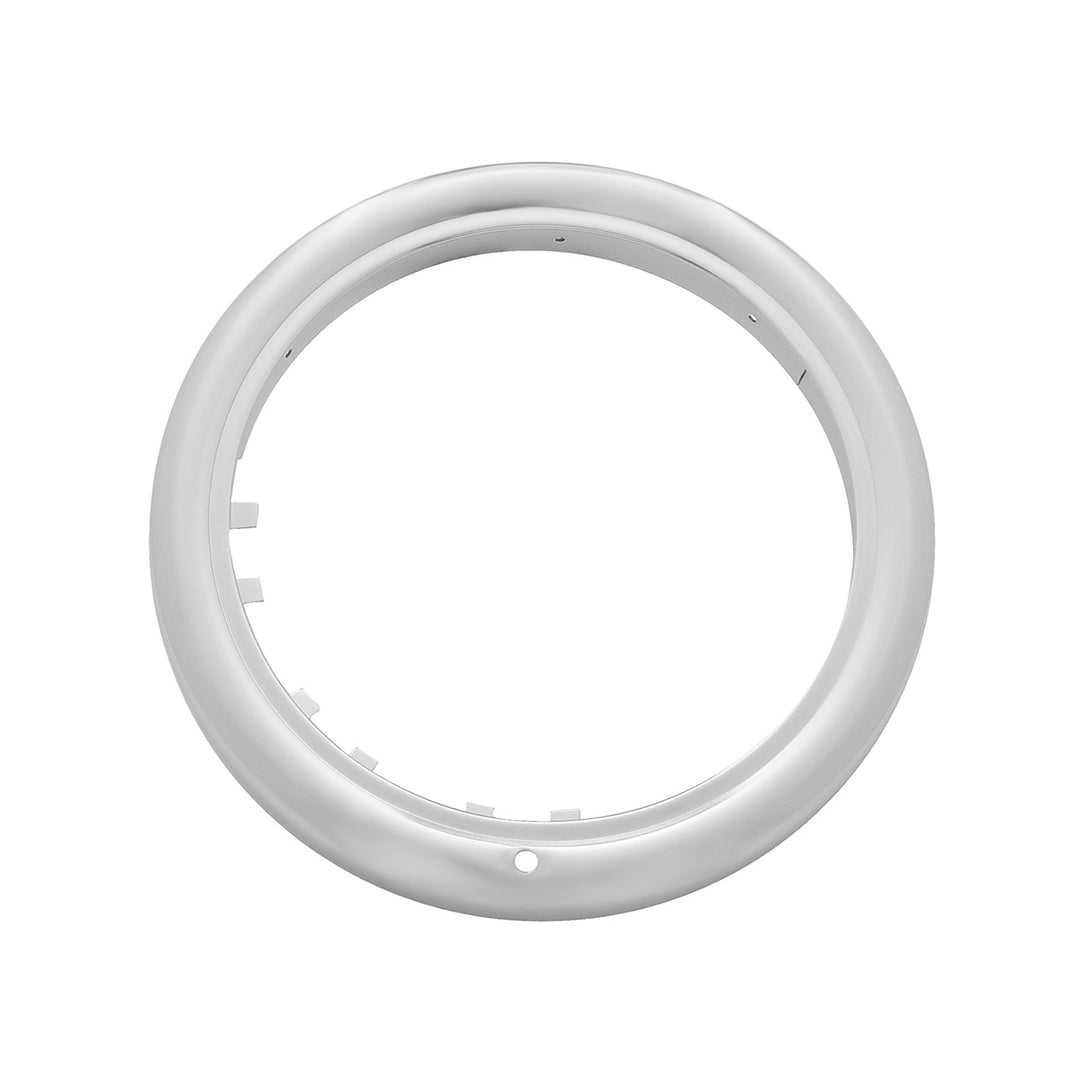 Stainless Steel Classic Style Headlight Bezel - View 1