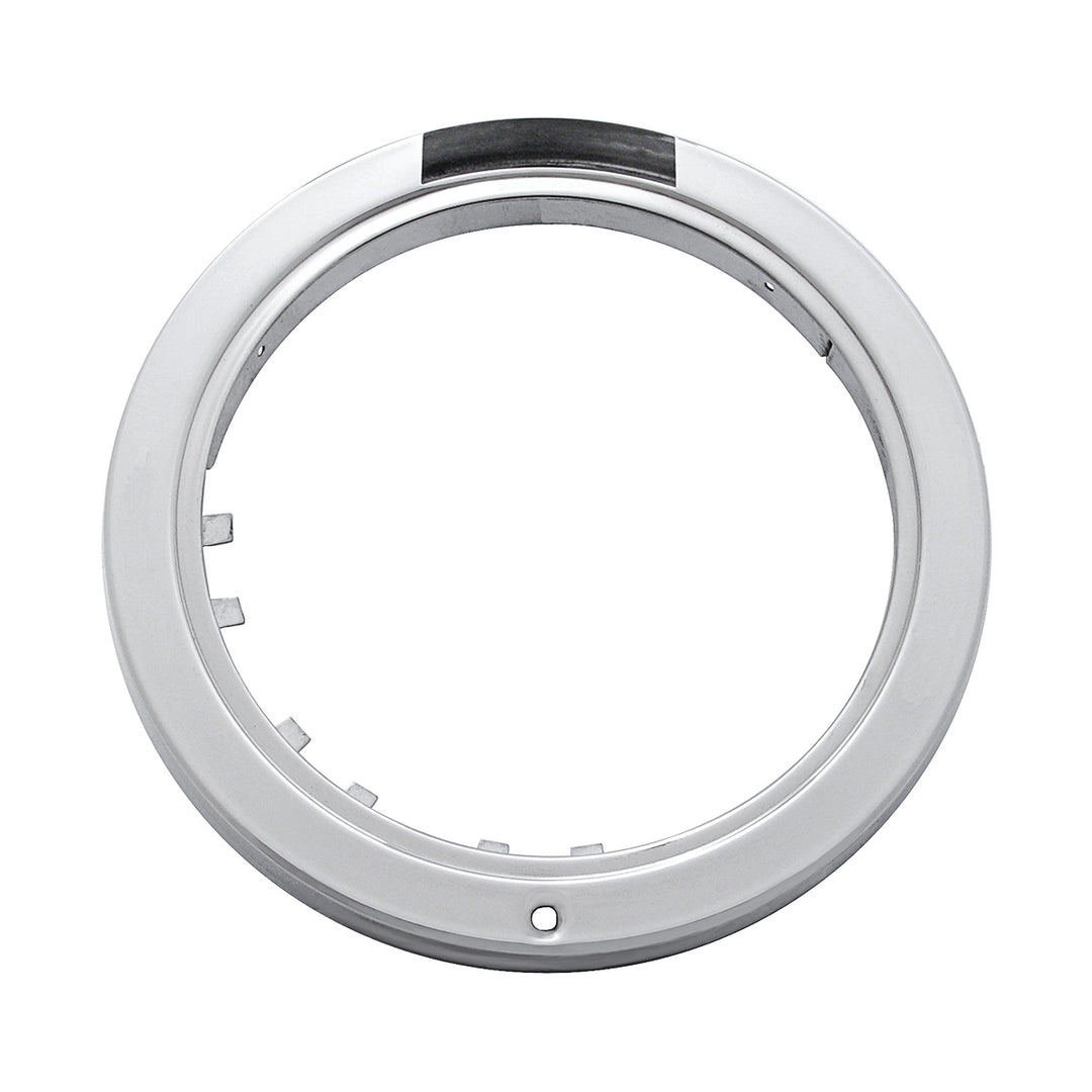 Stainless Steel Bullet Style Headlight Bezel - View 1
