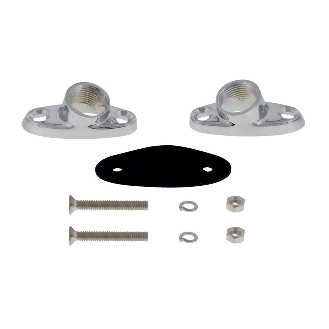 Chrome Teardrop Dummy Spot Light - View 4
