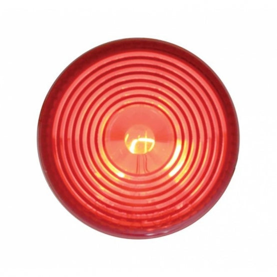 2" Round Light (Clearance/Marker) - Red Lens - View 1