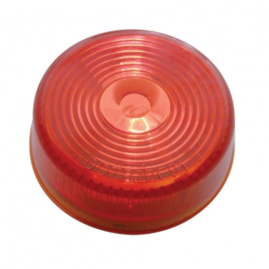2" Round Light (Clearance/Marker) - Red Lens - View 2