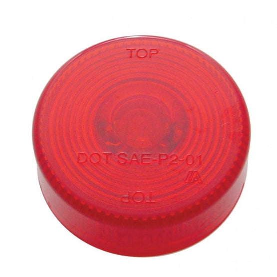 2" Round Light (Clearance/Marker) - Red Lens - View 3