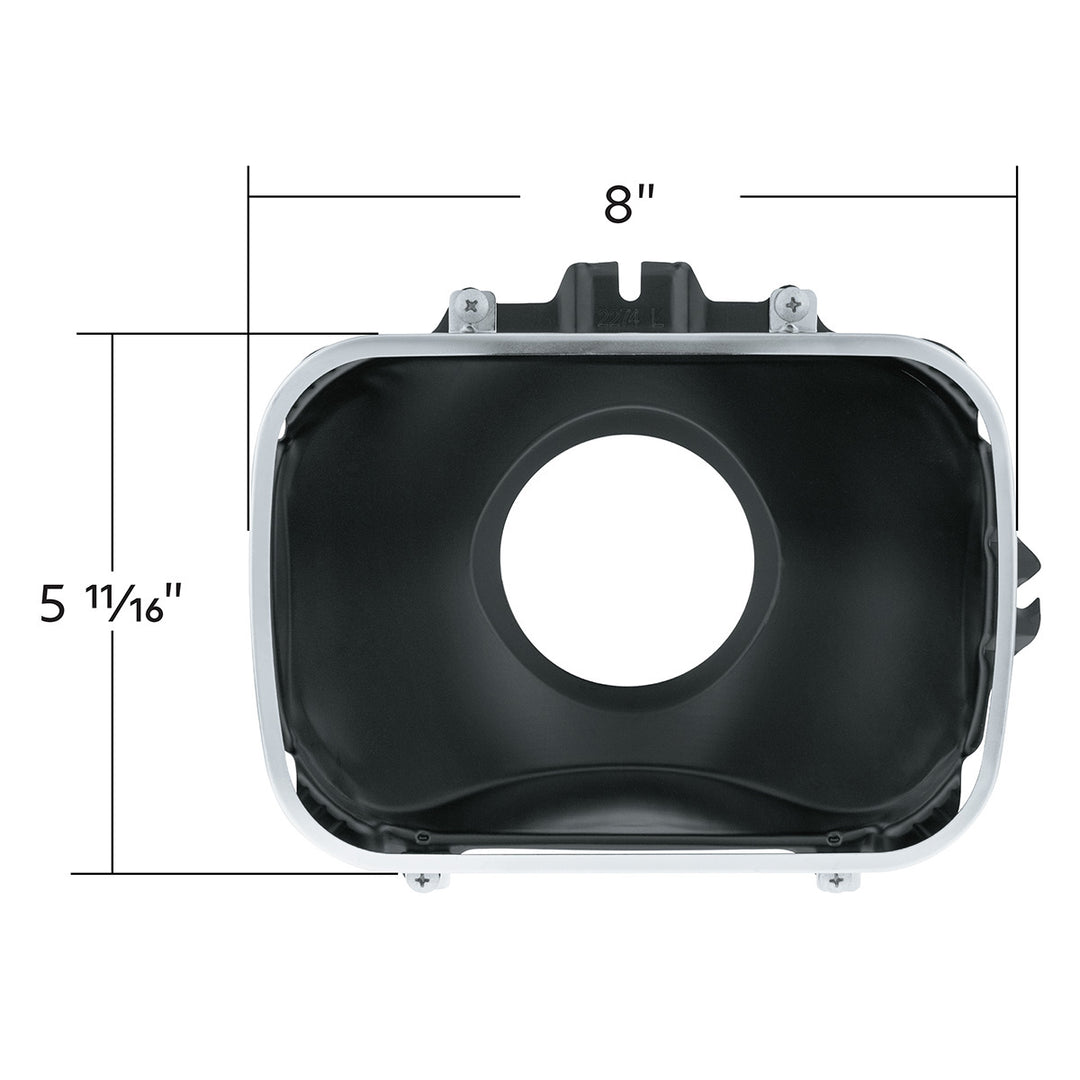 Headlight Bucket With Retainer Ring For 2000-2015 Ford F-650/F-750 - Driver - View 6