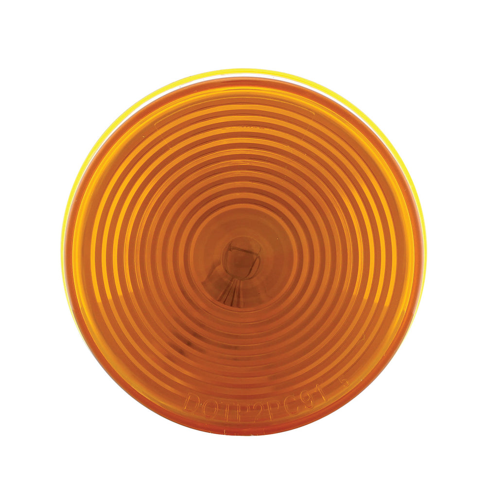 2.5" Round Light (Clearance/Marker) - Amber Lens - View 2