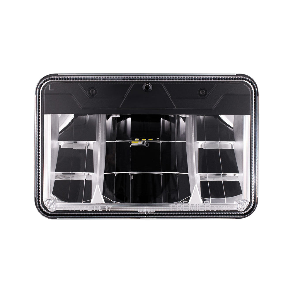 ULTRALIT - High Power LED 4" X 6" Low Beam Headlight With Polycarbonate Lens & Housing - View 2