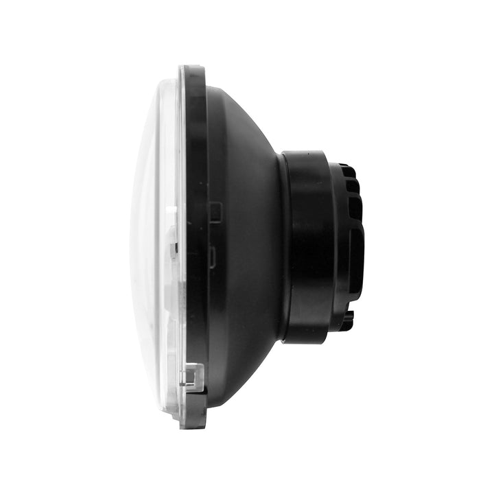 ULTRALIT - 8 High Power LED 5-3/4" Headlight - Silver - View 3