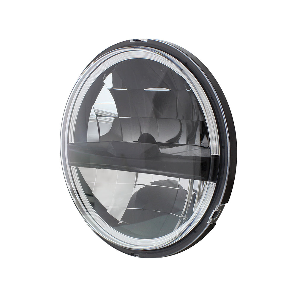 ULTRALIT - 8 High Power LED 5-3/4" Headlight - Black - View 2