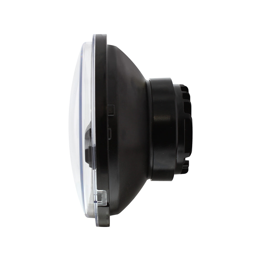 ULTRALIT - 8 High Power LED 5-3/4" Headlight - Black - View 3