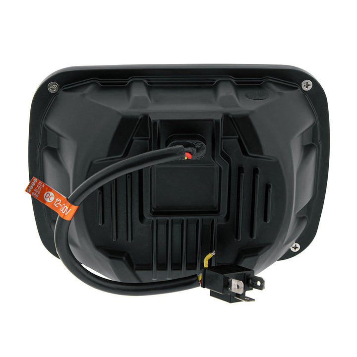 ULTRALIT - Heated 5"X7" LED Headlight With White Position Light - View 6