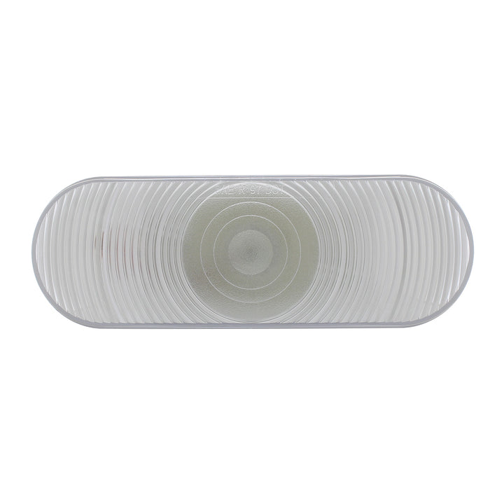 6" Oval Back-Up Light - Clear Lens - View 2