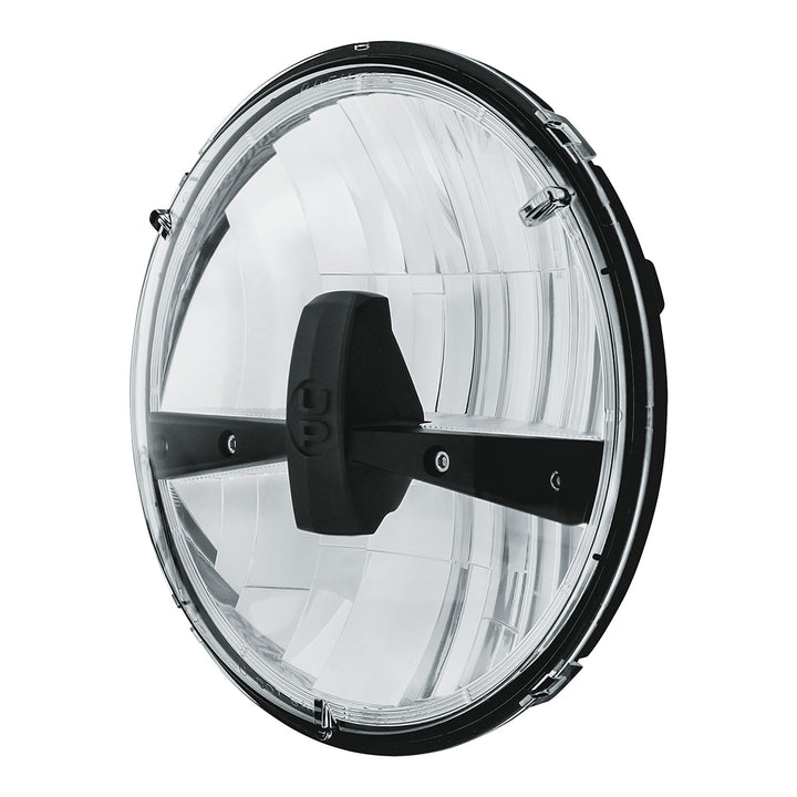 ULTRALIT - 5 High Power LED 7" Dual Function Headlight - Black - View 3