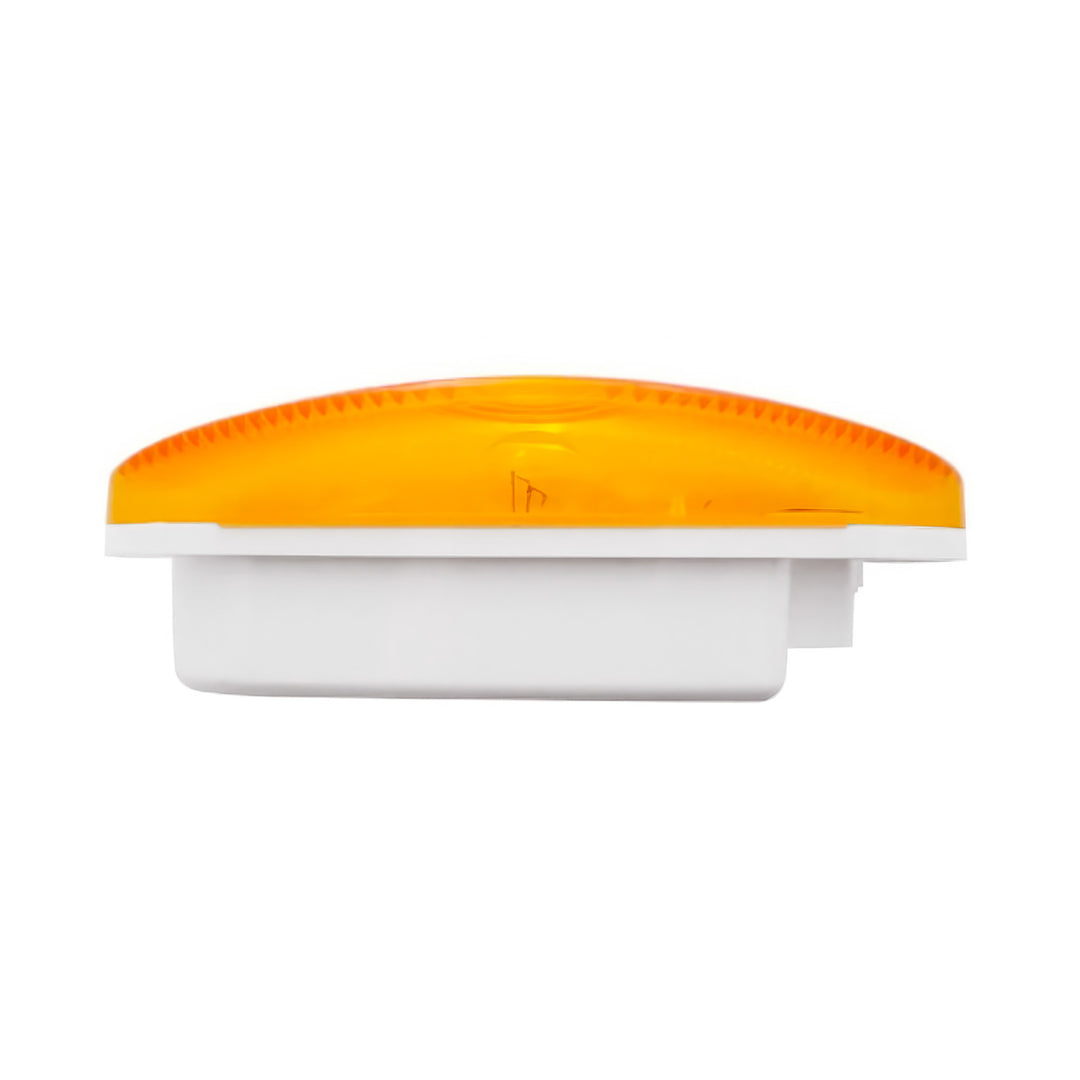 6" Oval Turn Signal Light - Amber Lens - View 3