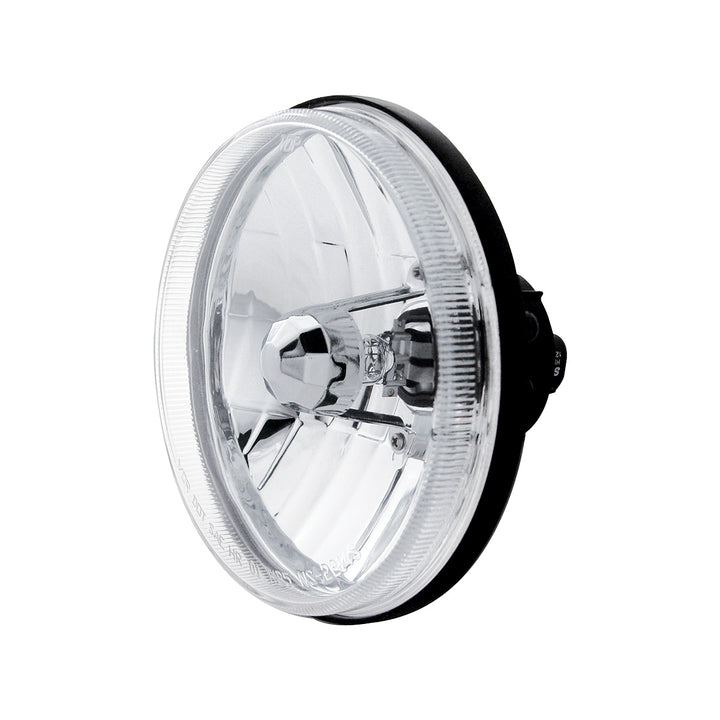 5-3/4" Crystal Headlight, Glass Lens - View 2