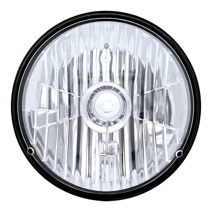7" Crystal Headlight, Glass Lens - View 1