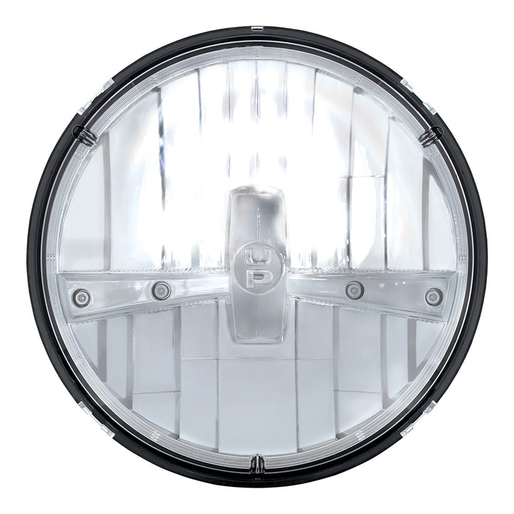 ULTRALIT - 5 High Power LED 7" Dual Function Headlight - Chrome - View 2