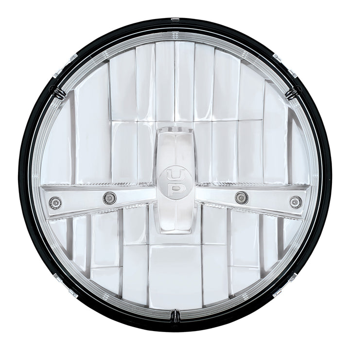 ULTRALIT - 5 High Power LED 7" Dual Function Headlight - Chrome - View 3