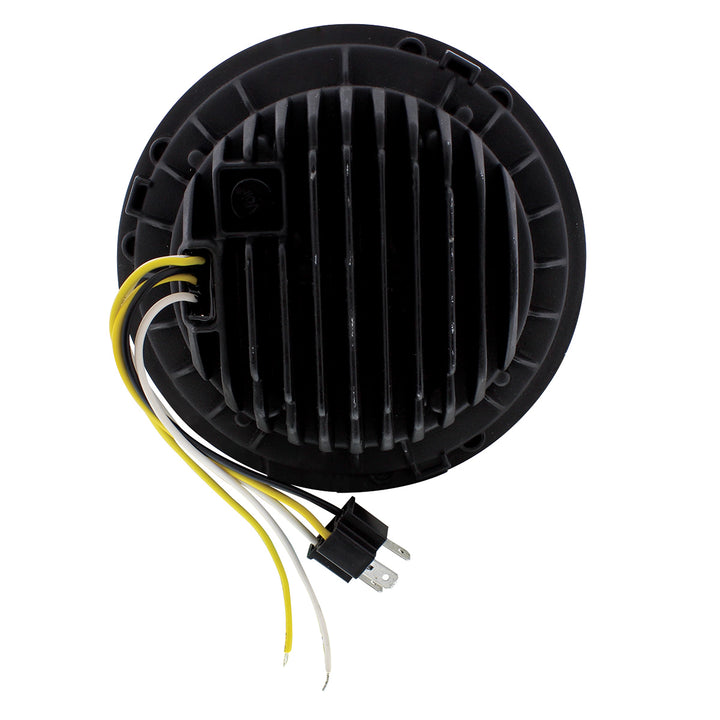 ULTRALIT - High Power LED 7" Projection Headlight With Dual Color LED Position Halo Ring - View 6